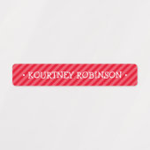 Editierbare farbenfrohe Schulkinder Name Etiketten (Design 1)