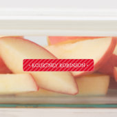 Editierbare farbenfrohe Schulkinder Name Etiketten (Befestigt)