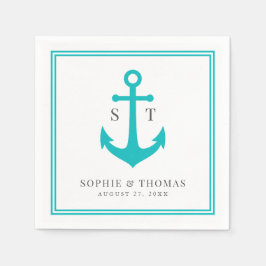 Editierbare Farbgrenzenmonographie Serviette