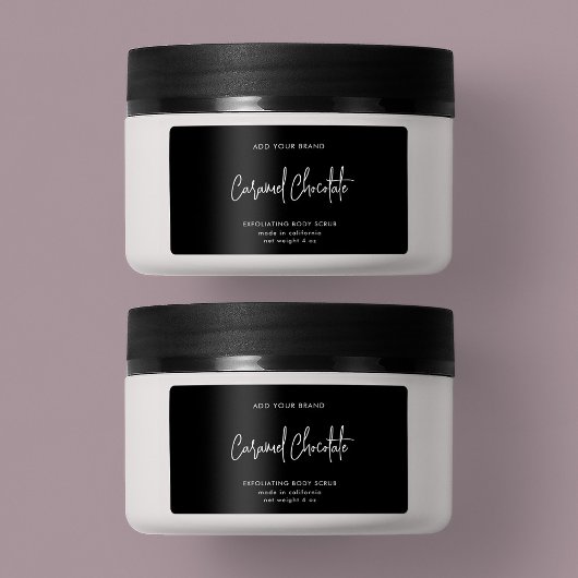 Editierbare Farbtabelle für das Minimalistische Pr Adressaufkleber