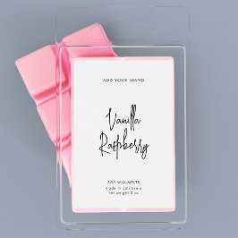 Editierbare Farbtabelle für das Minimalistische Pr Weinetikett