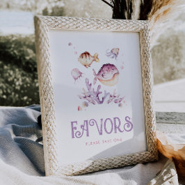 Editierbare Favoriten für das Ozean-Party Poster