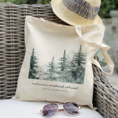 Editierbare Formulierung Forest Bachelorette Tragetasche