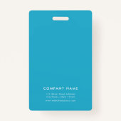 Editierbare Foto-ID für das Logo hinzufügen Strich Ausweis (Rückseite)