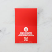 Editierbare Geschäftslogos QR Code Weihnachten im  (Innenseite)
