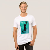 Editierbare Golfers Geburtstagsgeschenk Tri-Blend Shirt (Vorderseite voll)