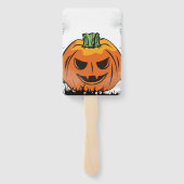 Editierbare Halloween-Einladung, Halloween-Party Fächer (Rückseite)