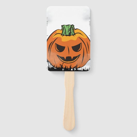 Editierbare Halloween-Einladung, Halloween-Party Fächer (Vorderseite)