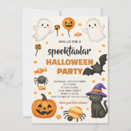 Editierbare Halloween Spuk House Einladung