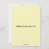 Editierbare Herz- und Cloud-Babydusche Einladung (Rückseite)