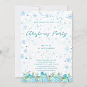 Editierbare Holiday Party Card Einladung (Vorderseite)