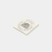 Editierbare Honig Bienenzüchter Skep Post Anmerkun Post-it Klebezettel (angewinkelt)