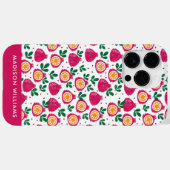 Editierbare Inschrift Minimalistisch Case-Mate iPh iPhone Hülle (Rückseite (Horizontal))