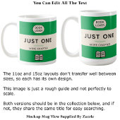 Editierbare klassische Retro-Paperback-Buchcover g Kaffeetasse