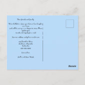 Editierbare Löwenfuttersaaten in der Windbewegungs Postkarte (Rückseite)