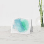 Editierbare moderne Minimalistische Einkäufe für U Dankeskarte (Rückseite)