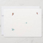 Editierbare Niedliche neutrale Aqeeqah-Einladungsk Einladung (Rückseite)