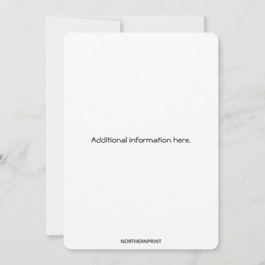 Editierbare Romantische Aquarellfarben-Rose Silber Einladung (Rückseite)