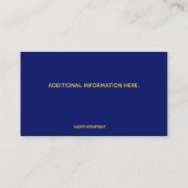 Editierbare Schlossbetriebskarte Visitenkarte (Rückseite)