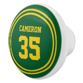 Editierbare Streifen und Hintergrundfarbe sportlic Keramikknauf (Rechts)