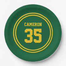 Editierbare Streifen und Hintergrundfarbe sportlic