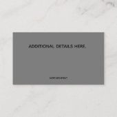 Editierbare Töpfe und Pans Sommer Cleaners Visitenkarte (Rückseite)