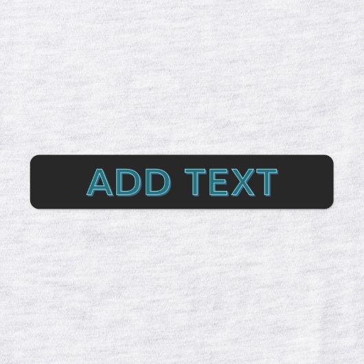 Editierbare, übersichtliche Buchstaben mit Schlags Etiketten (Design 1)