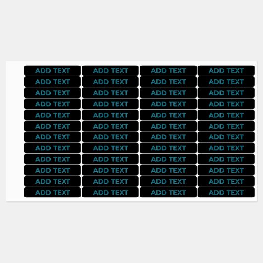 Editierbare, übersichtliche Buchstaben mit Schlags Etiketten (Blatt)