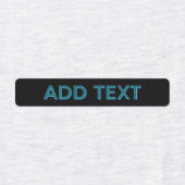 Editierbare, übersichtliche Buchstaben mit Schlags Etiketten (Design 2)