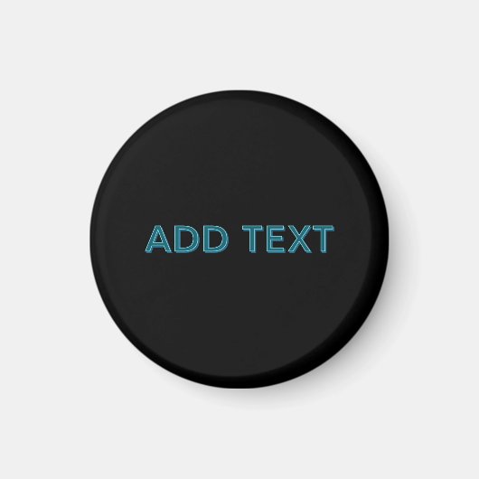 Editierbare, übersichtliche Buchstaben mit Schlags Magnet (Vorne)