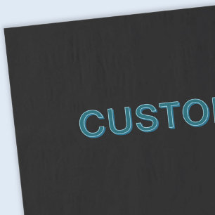 Editierbare, übersichtliche Buchstaben mit Schlags Seidenpapier