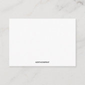 Editierbare Vintag Sage Green French Kranz UAWG Begleitkarte (Rückseite)