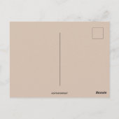 Editierbare Vintage Neumond-Neujahrsgrüße Postkarte (Rückseite)