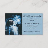 Editierbare Visitenkarte für Fotojournalisten (Vorderseite)