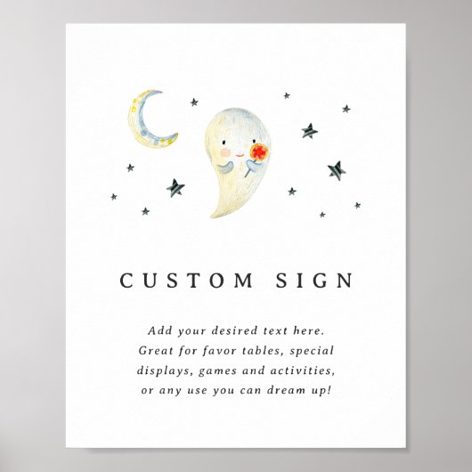 Editierbare Vorlage für das Screenshot-Ghost-Baby Poster (Vorne)