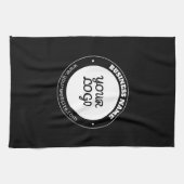 Editierbare Vorlage für Rundschreiben und hochgela Geschirrtuch (Horizontal)