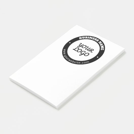 Editierbare Vorlage für Rundschreiben und hochgela Post-it Klebezettel (angewinkelt)