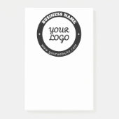 Editierbare Vorlage für Rundschreiben und hochgela Post-it Klebezettel (Vorderseite)