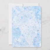 Editierbare Watergun-Einladungen Einladung (Rückseite)