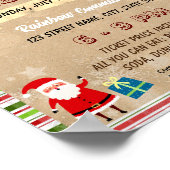 Editierbare Weihnachtsfeiertage Fundraiser Flyer Poster (Ecke)