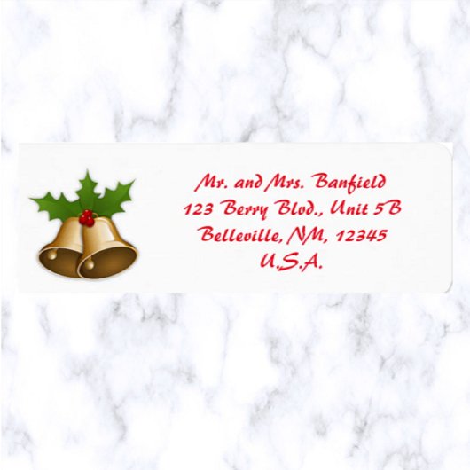 Editierbare Weihnachtsglocken