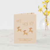 Editierbare Weihnachtsgrüßkarte Karte (Gelbe Blume)