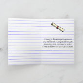 Editierbarer Abschluss der virtuellen Bibliothek Karte (Innenseite)