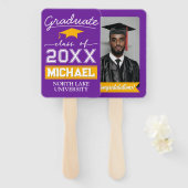 Editierbarer Abschluss Garden Flaggenname und Schu Fächer (Vorne und Hinten)