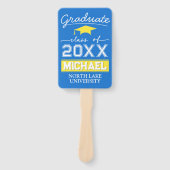 Editierbarer Abschluss Garden Flaggenname und Schu Fächer (Vorderseite)