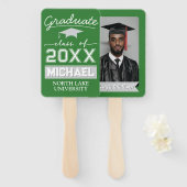 Editierbarer Abschluss Garden Flaggenname und Schu Fächer (Vorne und Hinten)