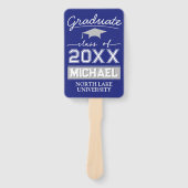 Editierbarer Abschluss Garden Flaggenname und Schu Fächer (Vorderseite)