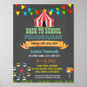 Editierbarer Carnival Party Flyer Poster