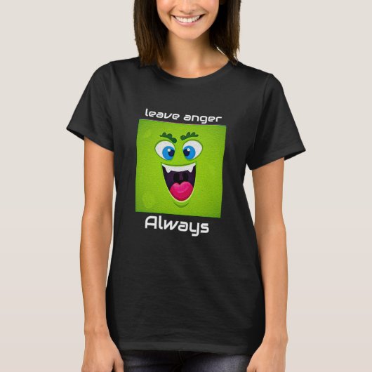 Editierbarer Cartoon Expression V13 T - Shirt (Vorderseite)