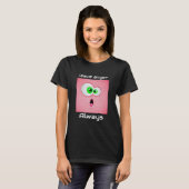 Editierbarer Cartoon Expression V14 T - Shirt (Vorne ganz)